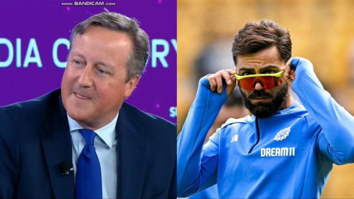 David Cameron and Virat Kohli.