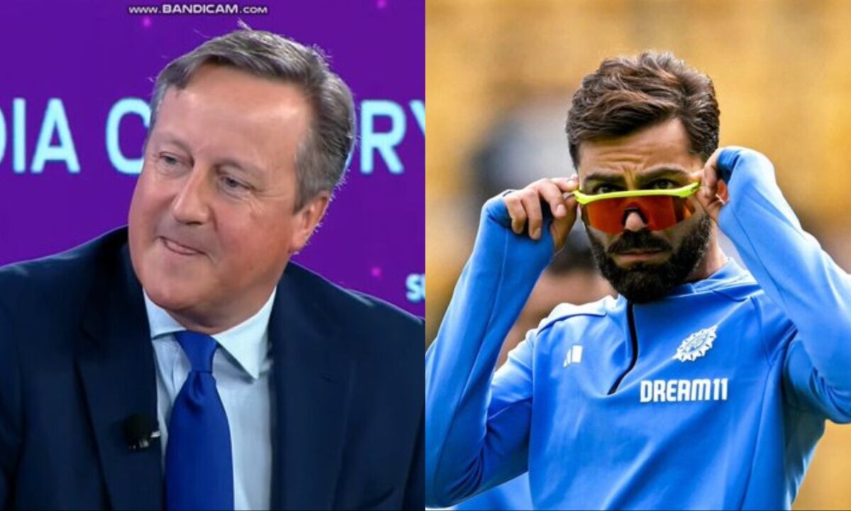David Cameron and Virat Kohli.