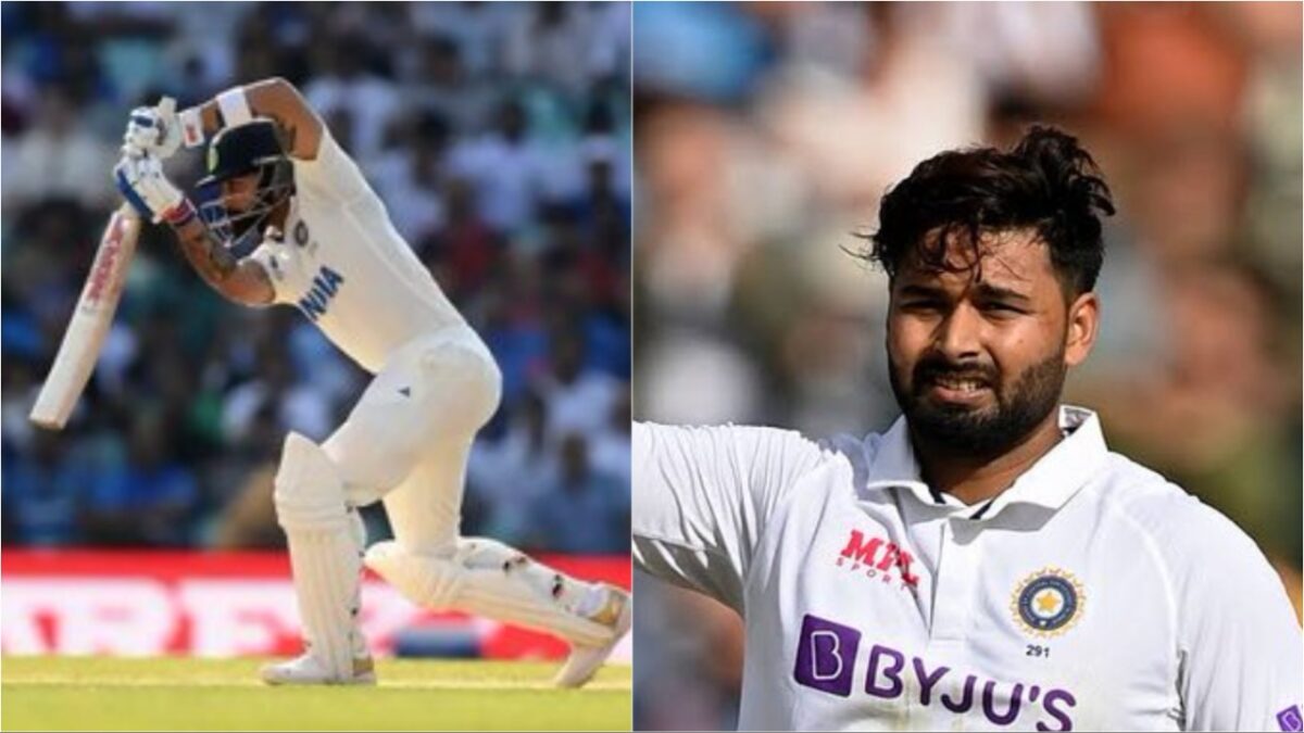 Virat Kohli and Rishabh Pant in ICC Rankings.