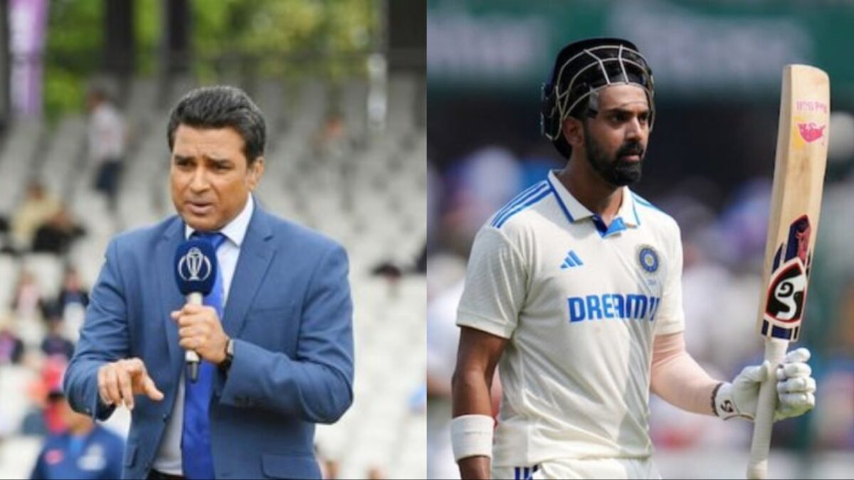 Sanjay Manjrekar and KL Rahul.