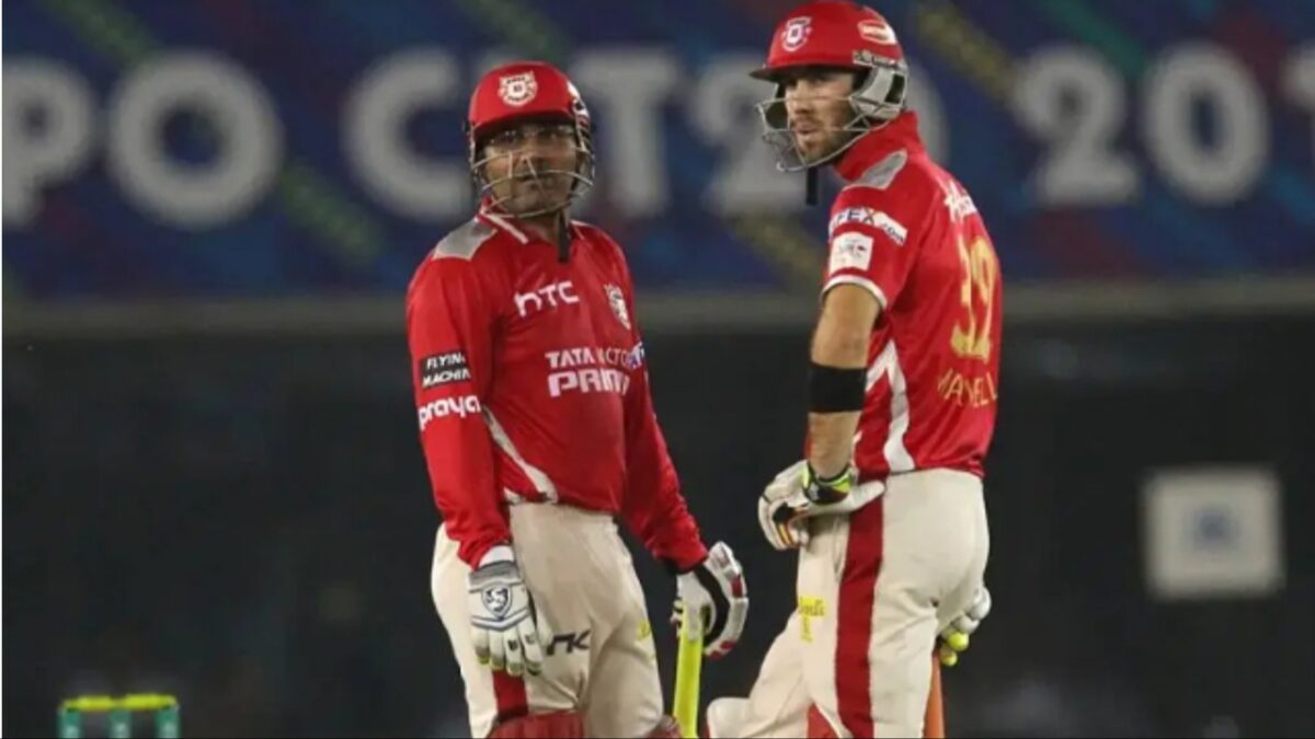 Virender Sehwag and Glenn Maxwell.