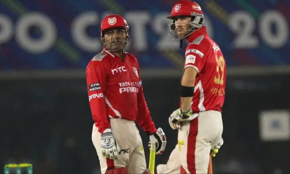 Virender Sehwag and Glenn Maxwell.