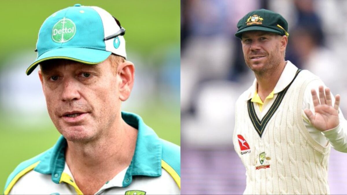 Andrew McDonald and David Warner.