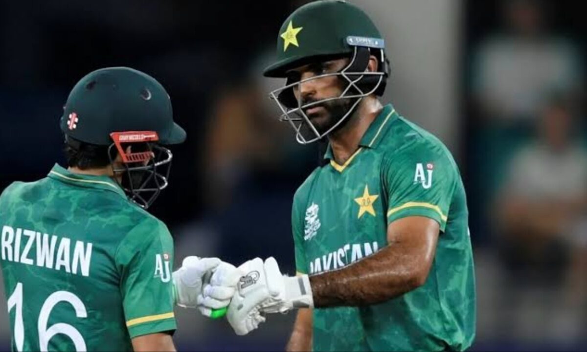 Fakhar Zaman and Mohammad Rizwan.