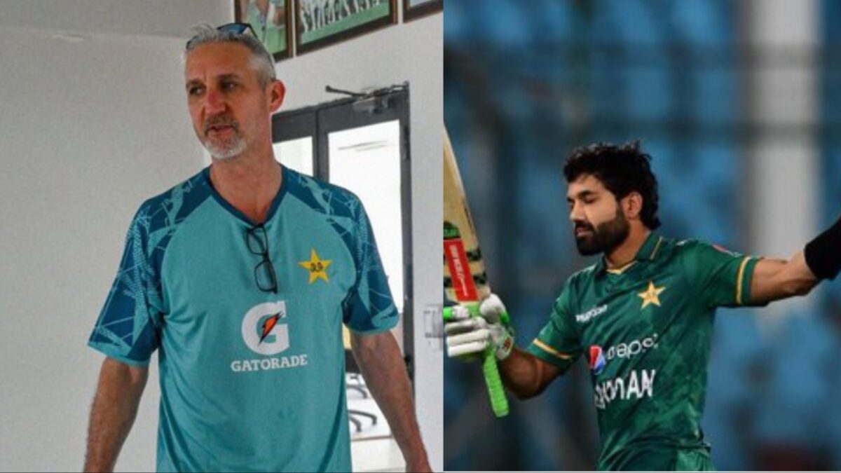 Captain Mohammad Rizwan and coach Jason Gillespie for Australia trip.