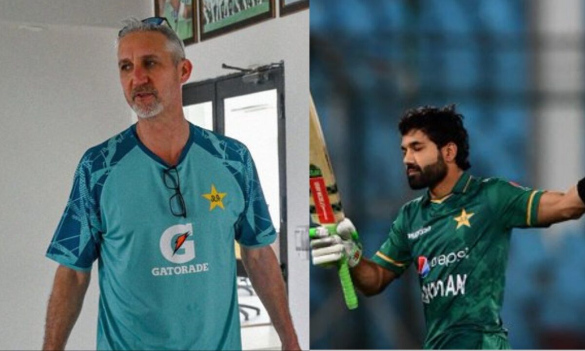 Captain Mohammad Rizwan and coach Jason Gillespie for Australia trip.