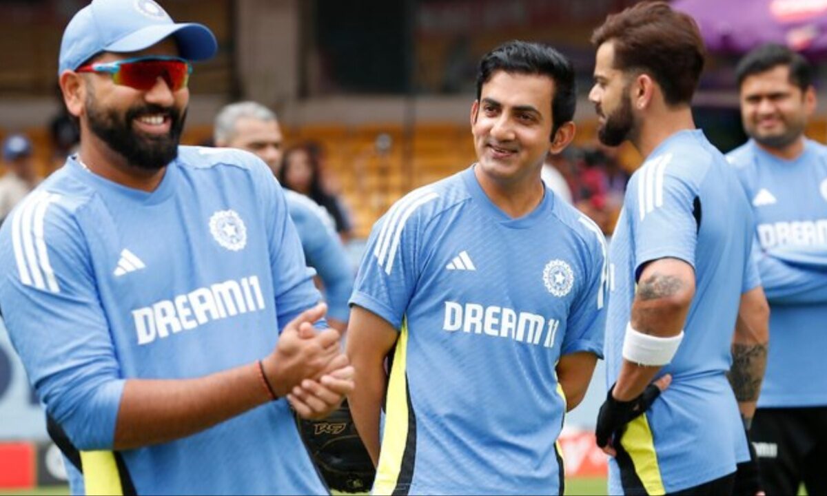 Gautam Gambhir, Rohit Sharma and Virat Kohli.