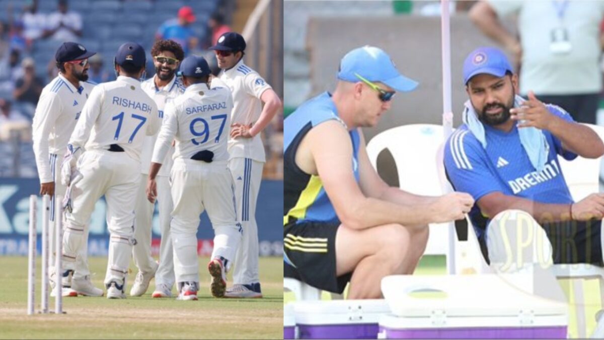 India Test team, captain Rohit Sharma and bowling coach Morne Morkel.