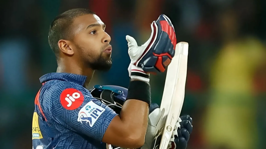 Nicholas Pooran of LSG. Photo-IPL