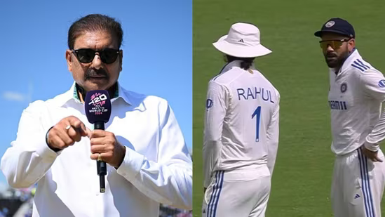 Ravi shastri, Virat Kohli. Photo- X