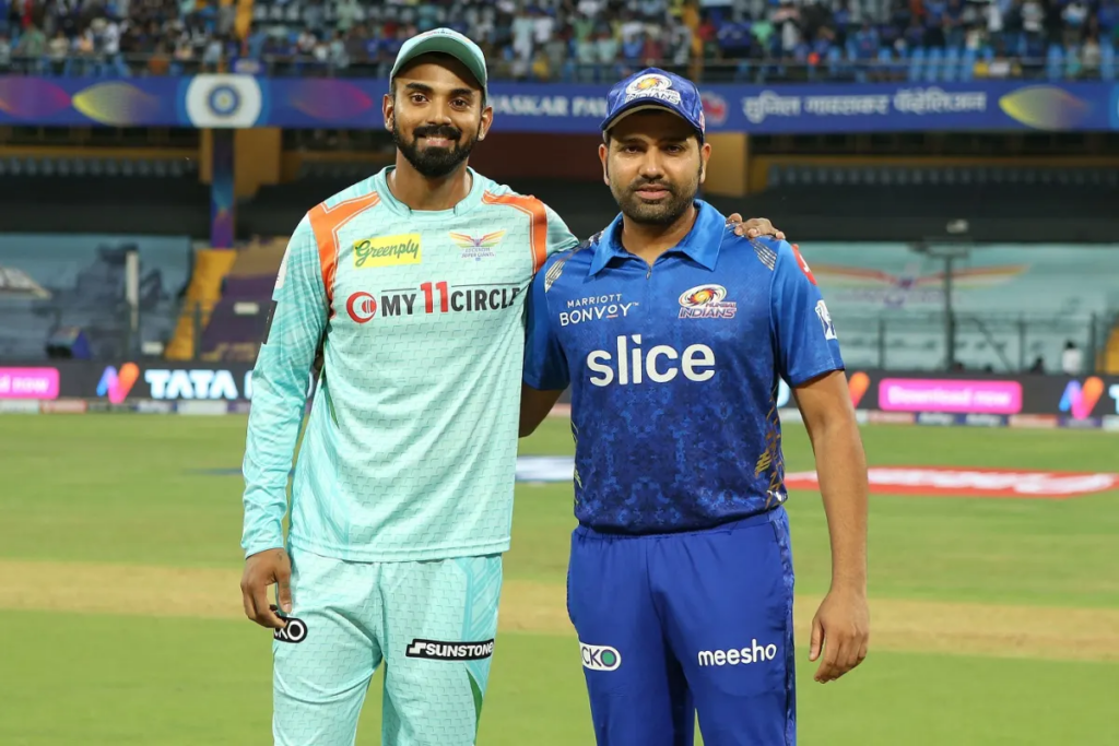 Rohit Sharma and KL Rahul. Photo-IPL