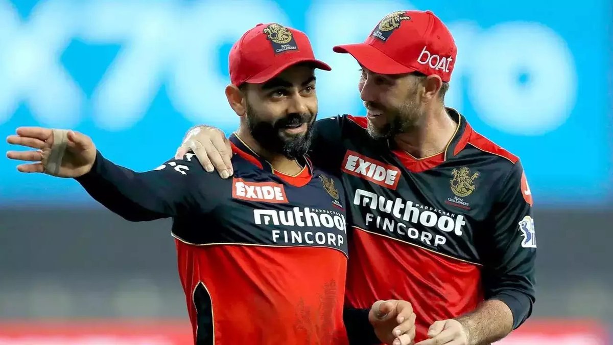 Virat Kohli and Glenn Maxwell