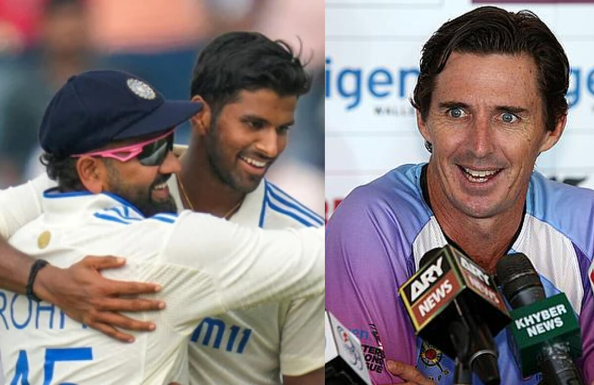 Washington Sundar, Brad Hogg