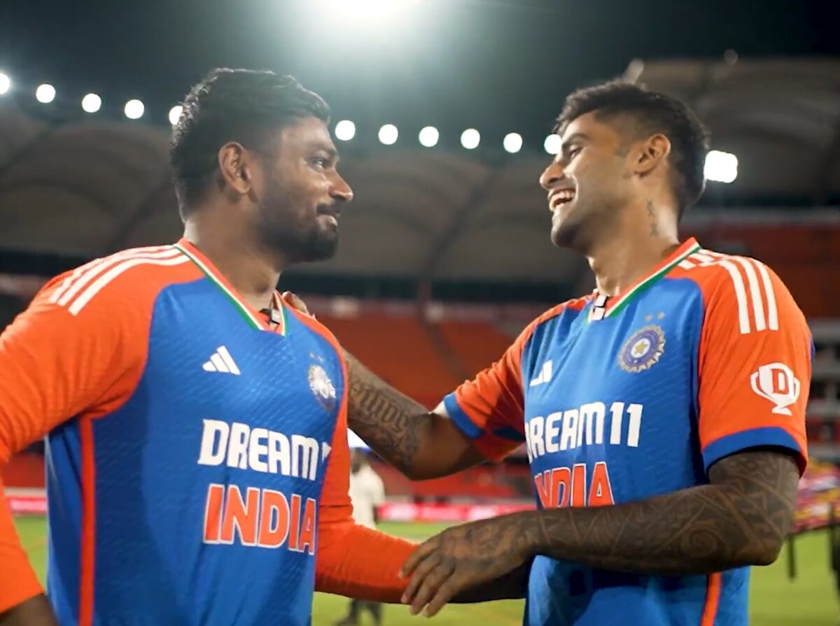 Sanju Samson and Suryakumar Yadav. Photo-BCCI