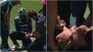 Babar Azam and Shaheen Afridi