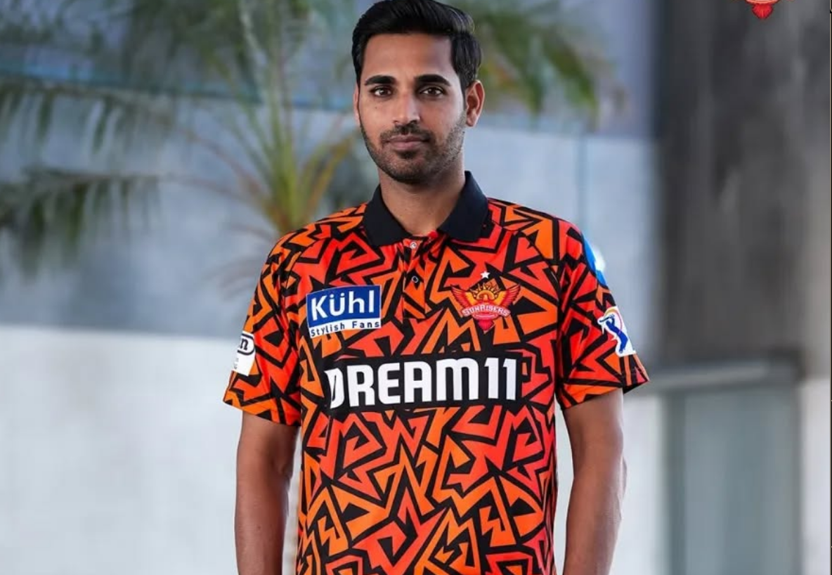 Bhuvneshwar Kumar. Photo- SRH