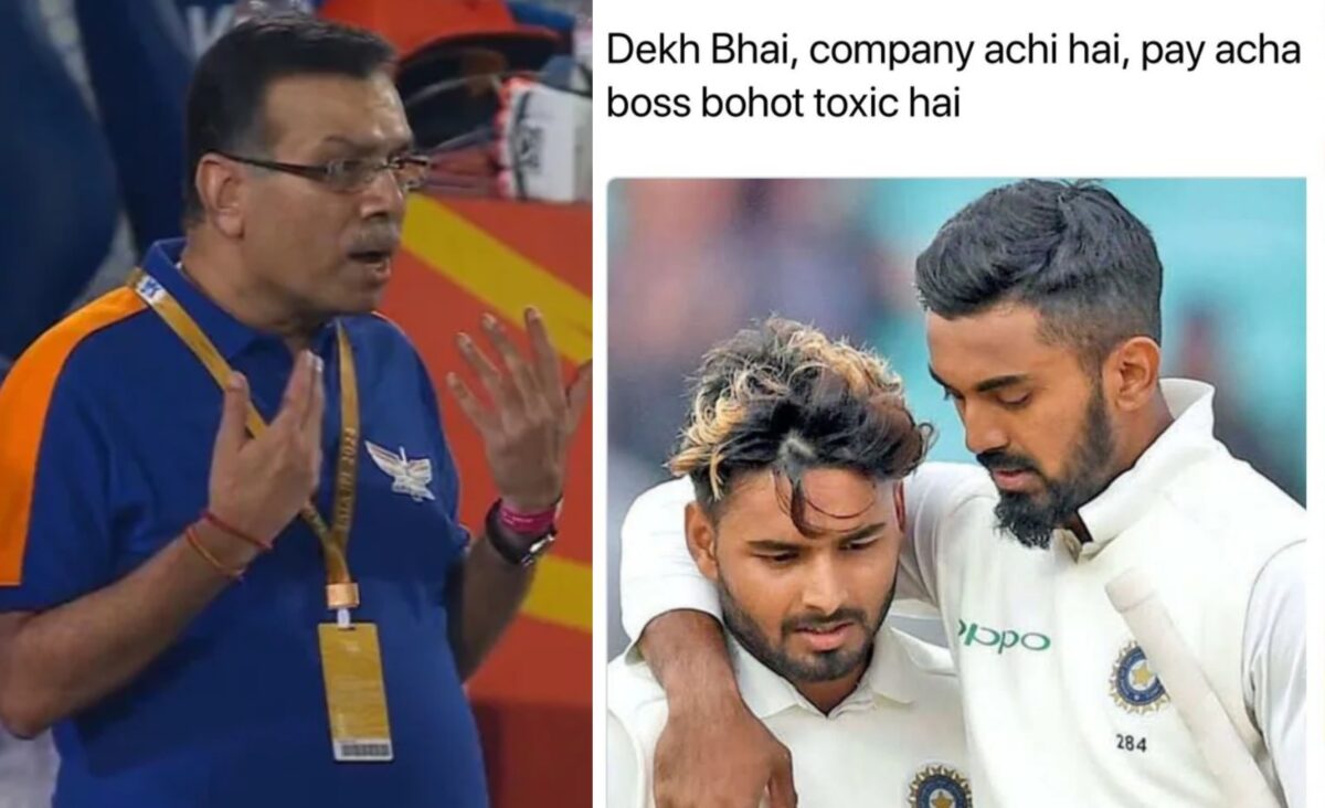 KL Rahul, Rishabh Pant, Sanjiv Goenka. Photo- X