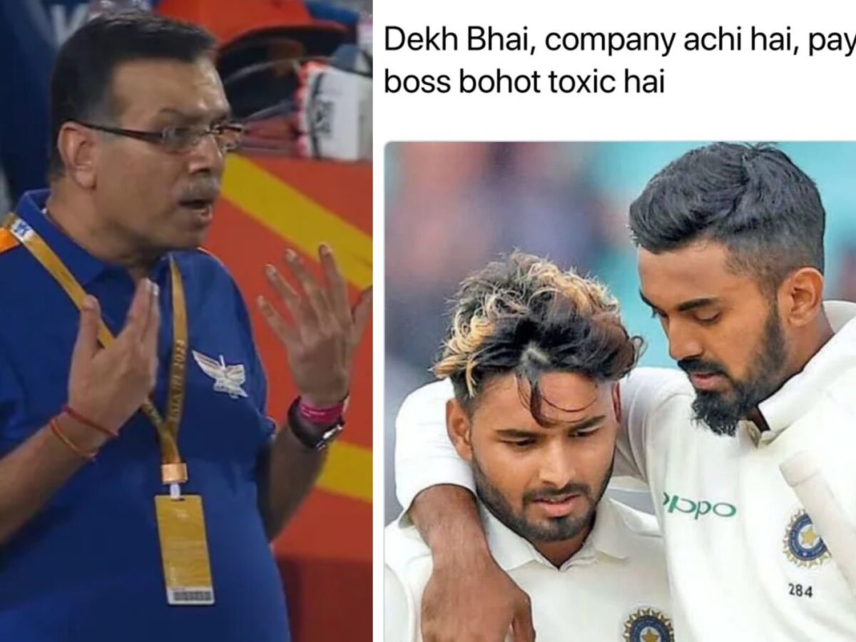 Watch- LSG Owner Sanjiv Goenka Reacts To The Viral KL Rahul-Rishabh Pant’s ‘Boss Bohot Toxic Hai” Meme