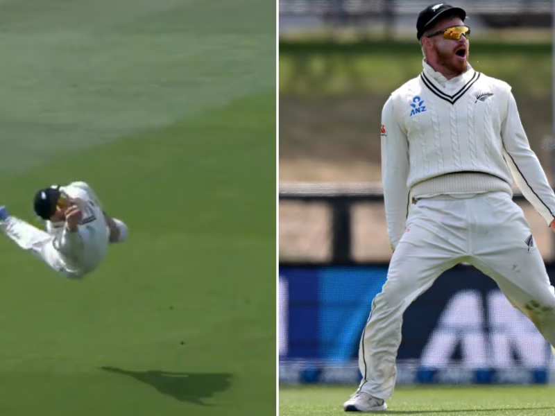 Watch- Glenn Phillips Turns Superman As He Flies In The Air To Take An Astonishing Catch