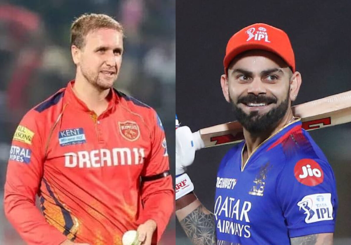 Liam Livingstone and VIrat Kohli RCB. Photo- IPL