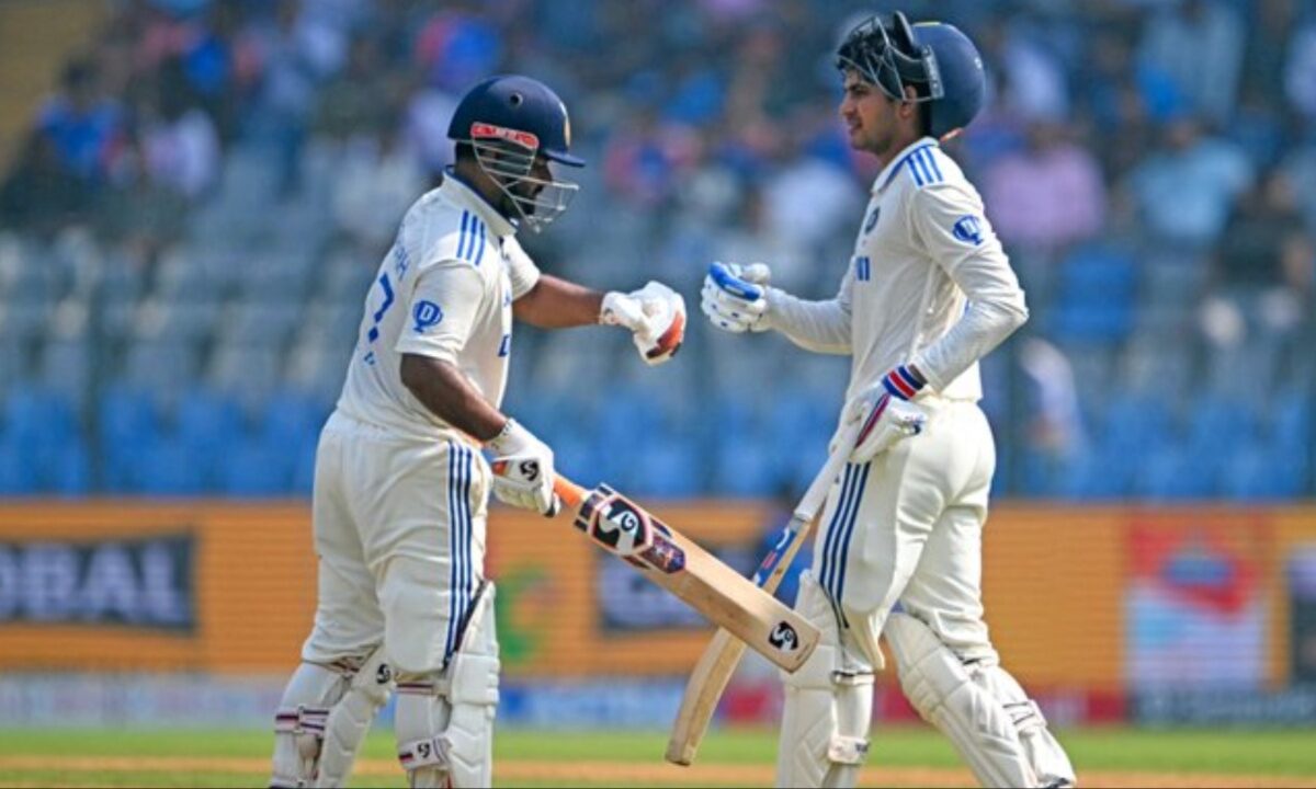 Shubman Gill and Rishabh Pant.