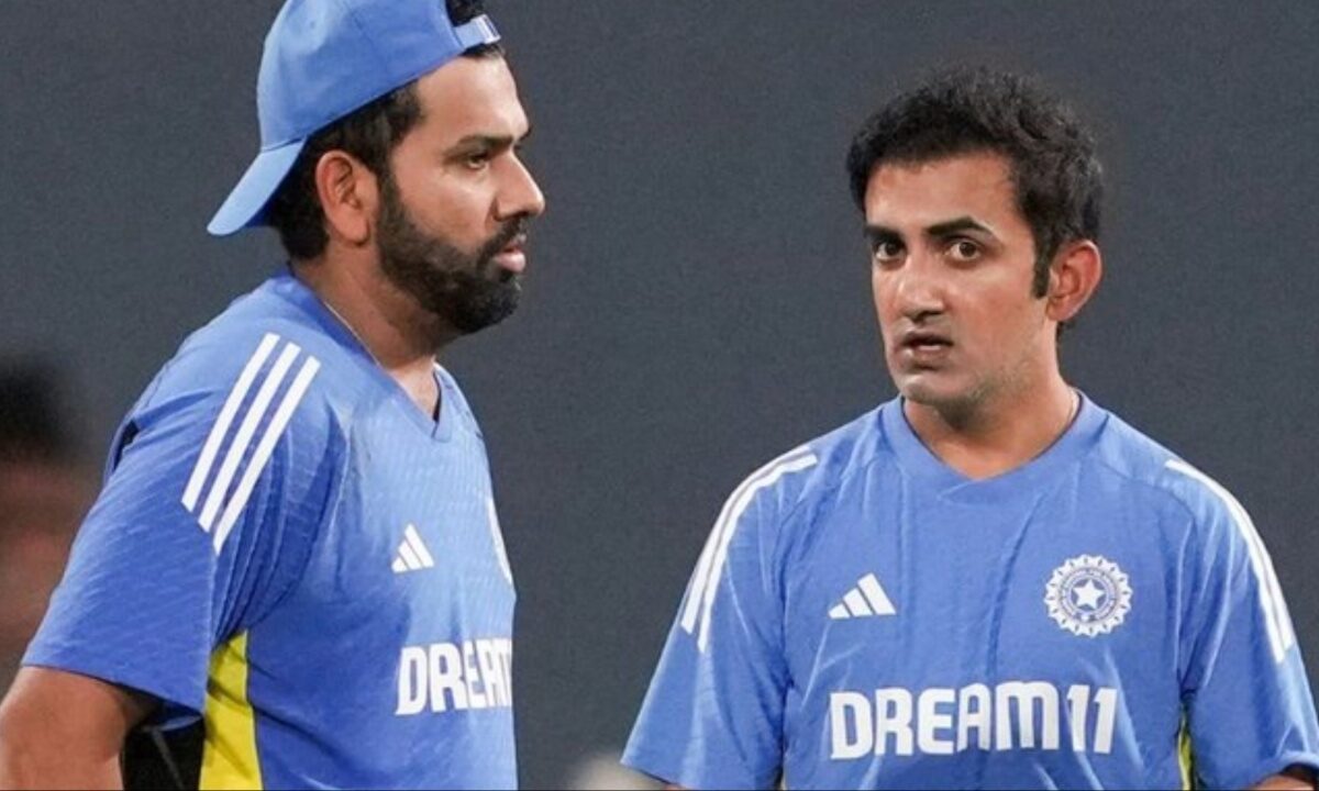 Rohit Sharma and Gautam Gambhir.