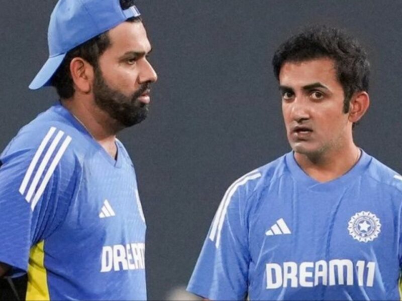Rohit Sharma and Gautam Gambhir.