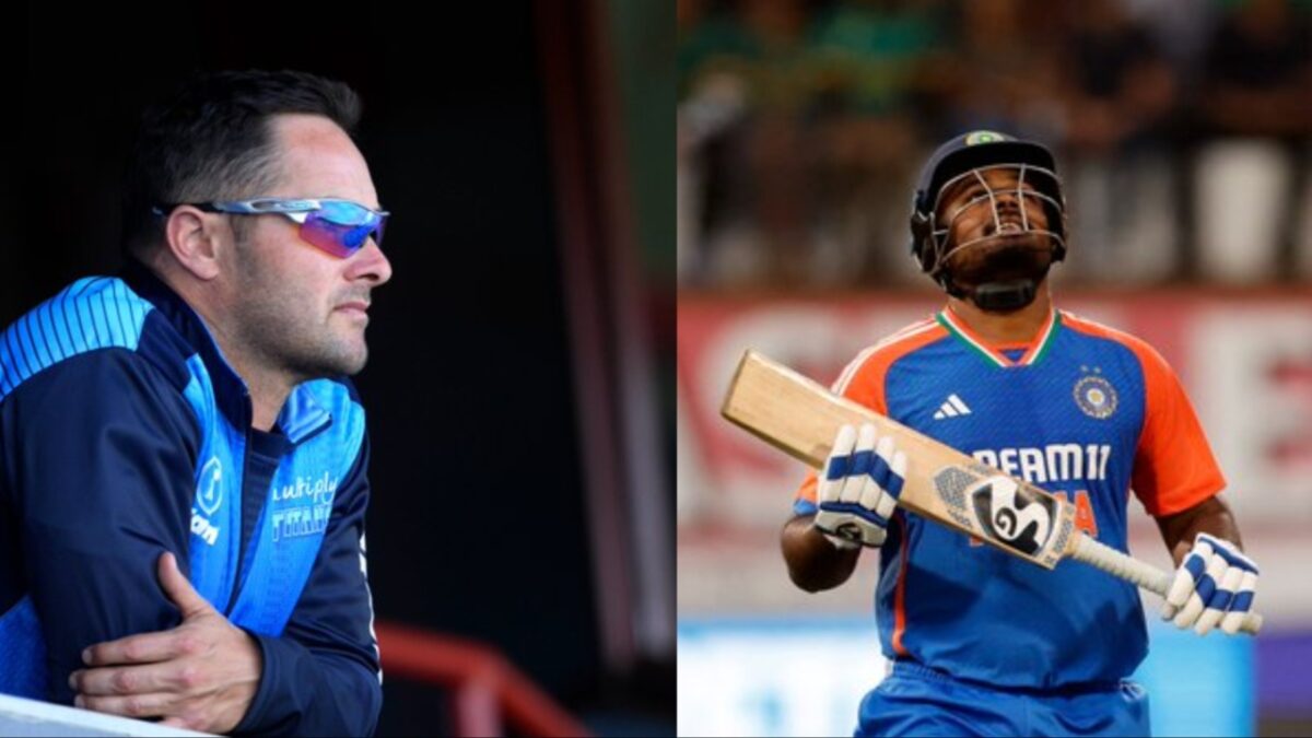 Mark Boucher and Sanju Samson.