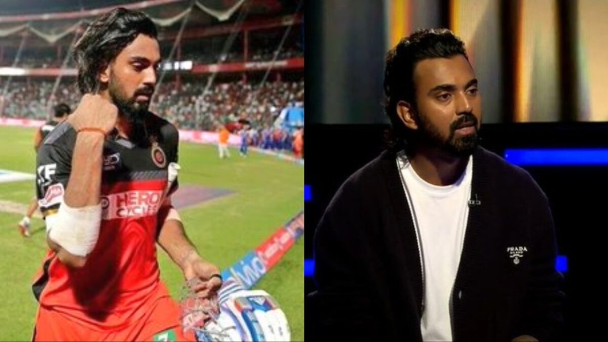 India's and RCB's KL Rahul.