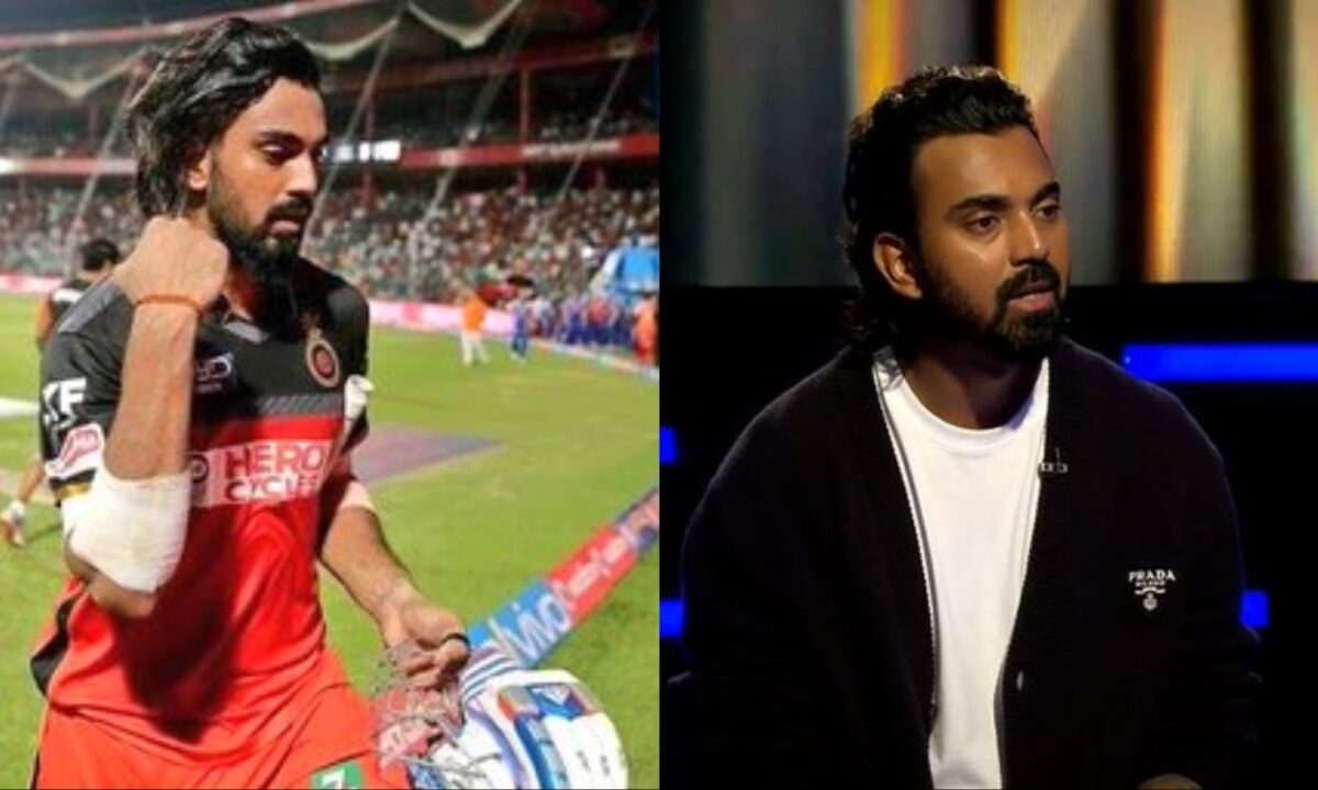 India's and RCB's KL Rahul.