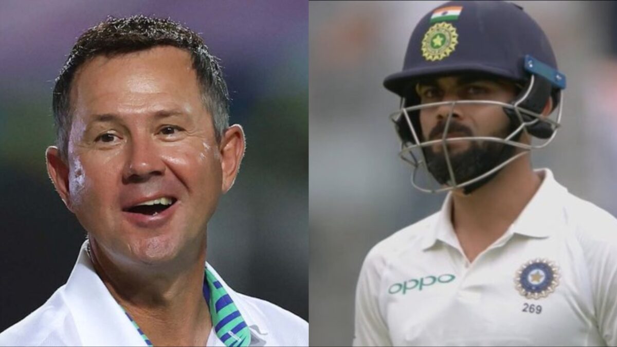 Ricky Ponting and Virat Kohli.