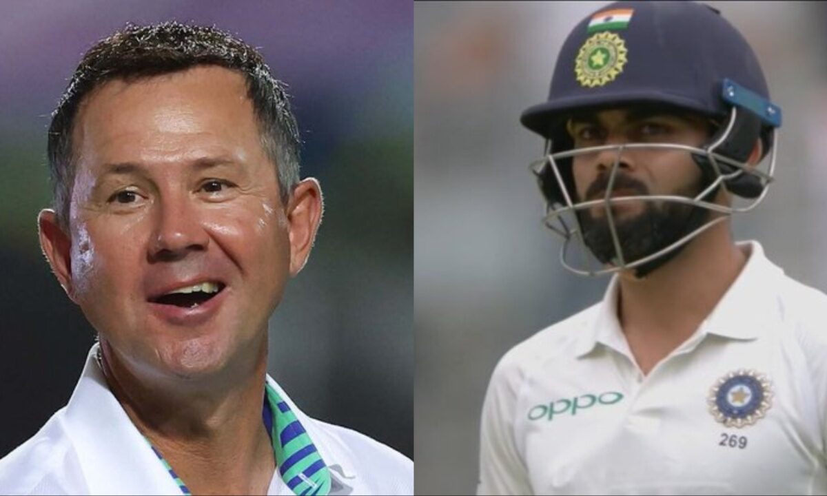 Ricky Ponting and Virat Kohli.