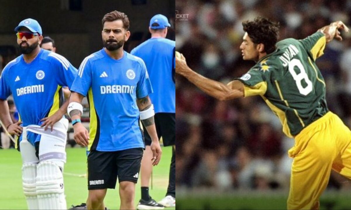 Brendon Julian, Virat Kohli and Rohit Sharma.