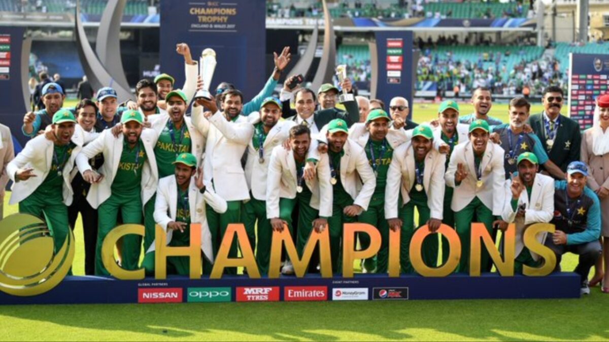 Pakistan- winner of Champions Trophy 2017.