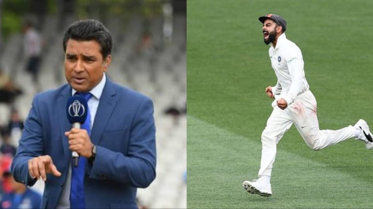 Virat Kohli and Sanjay Manjrekar.