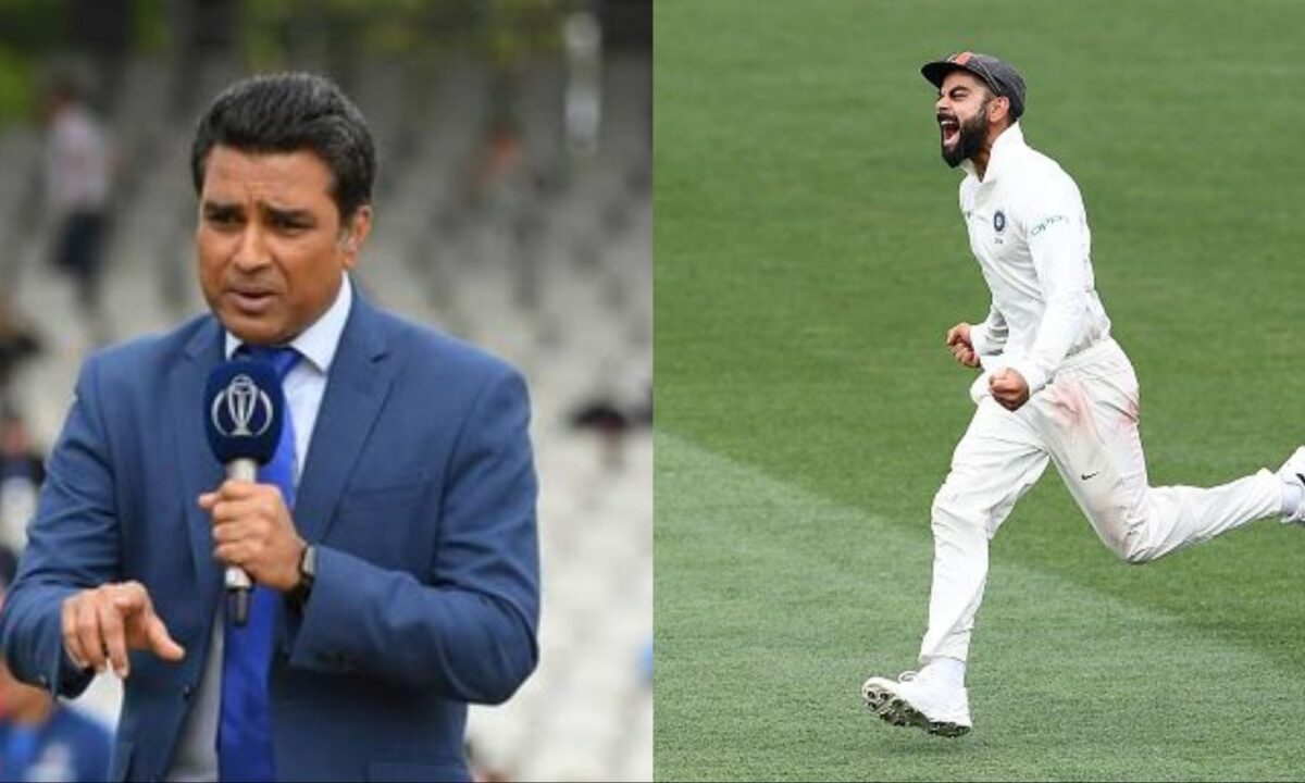 Virat Kohli and Sanjay Manjrekar.