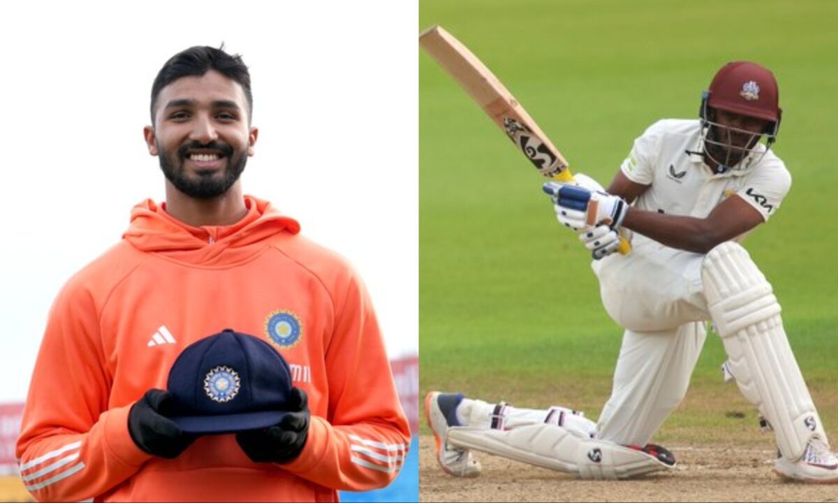 Devdutt Paddikal and Sai Sudharsan of India.