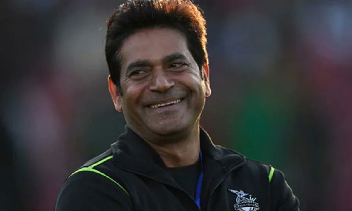 Aaqib Javed of Pakistan.