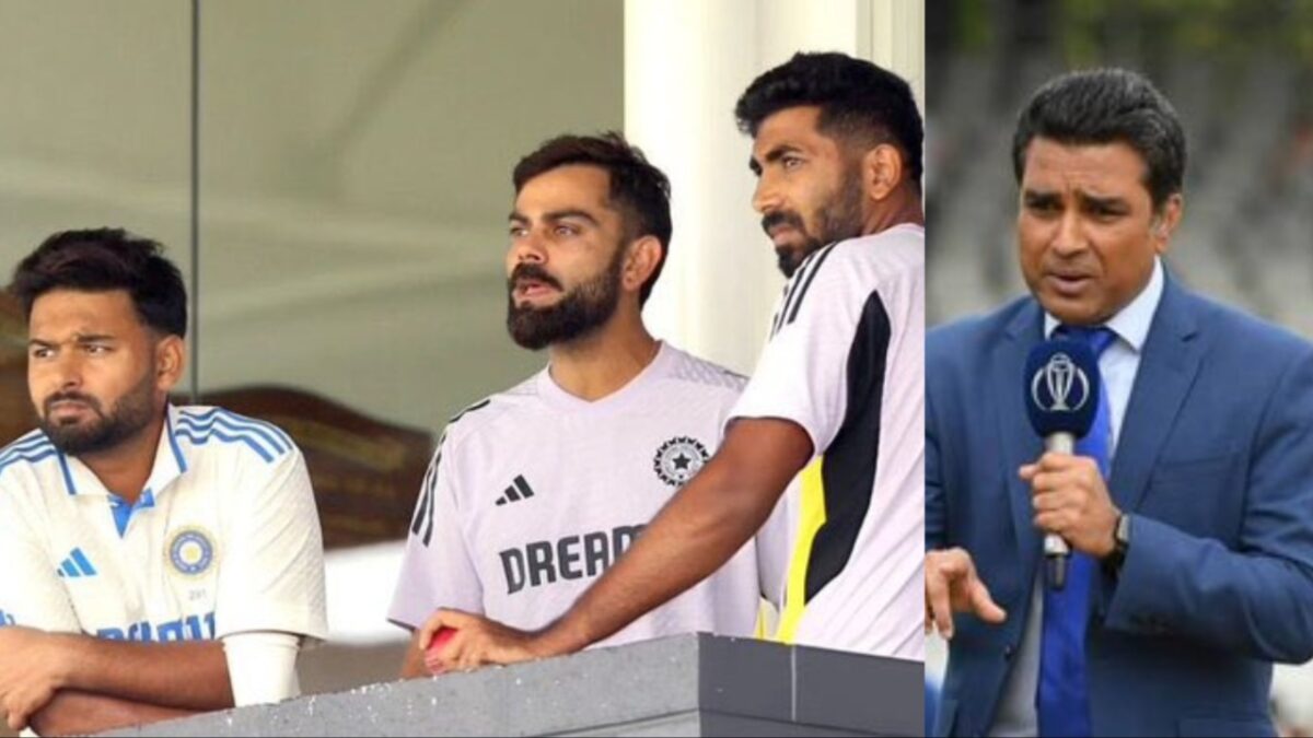 Sanjay Manjrekar, Virat Kohli, Rishabh Pant and Jasprit Bumrah.