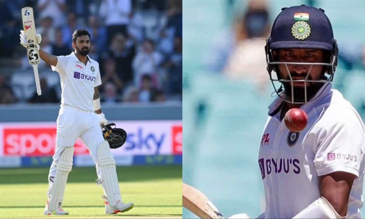 KL Rahul and Cheteshwar Pujara.