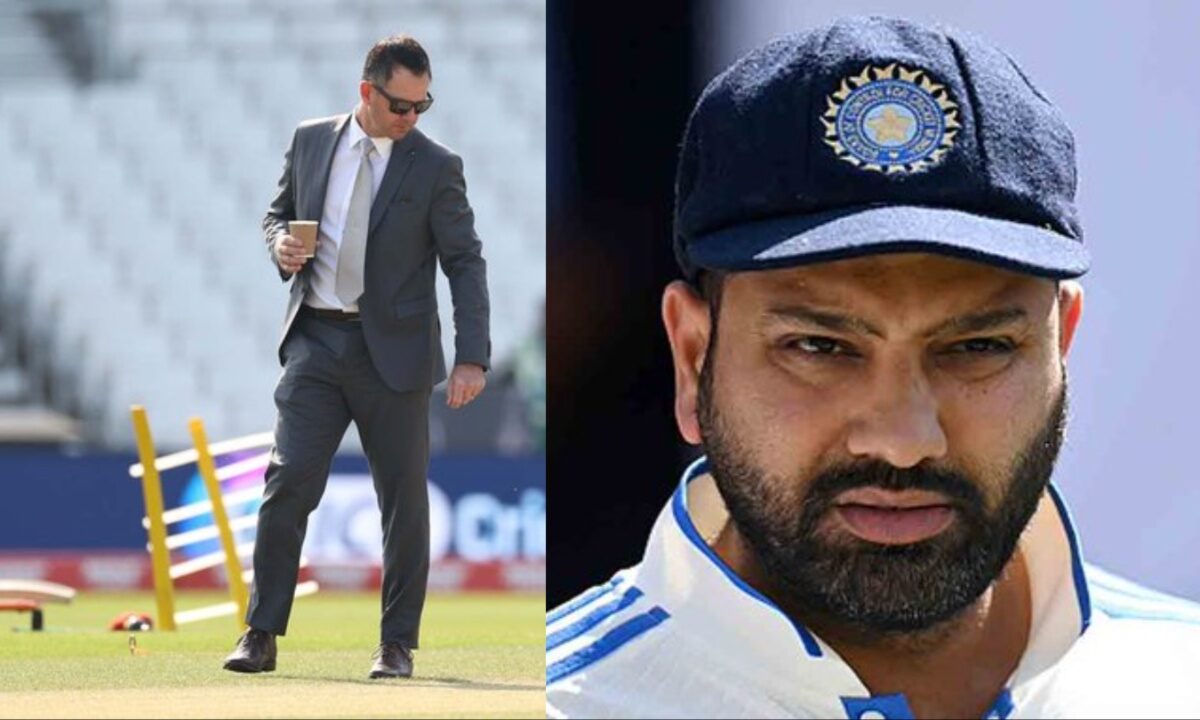 Ricky Ponting and Rohit Sharma.