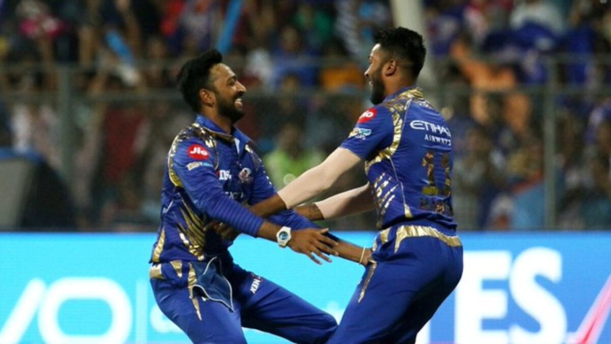 Hardik Pandya and Krunal Pandya.