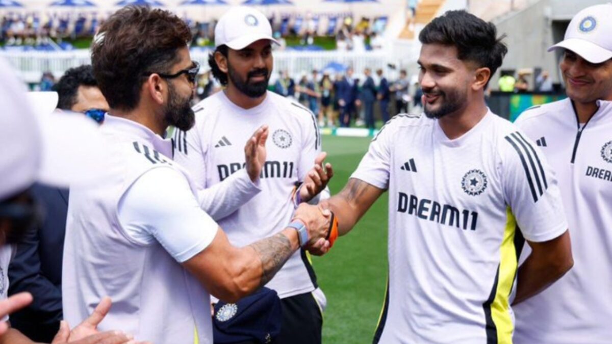 Virat Kohli, Nitish Reddy, Shubman Gill and KL Rahul.