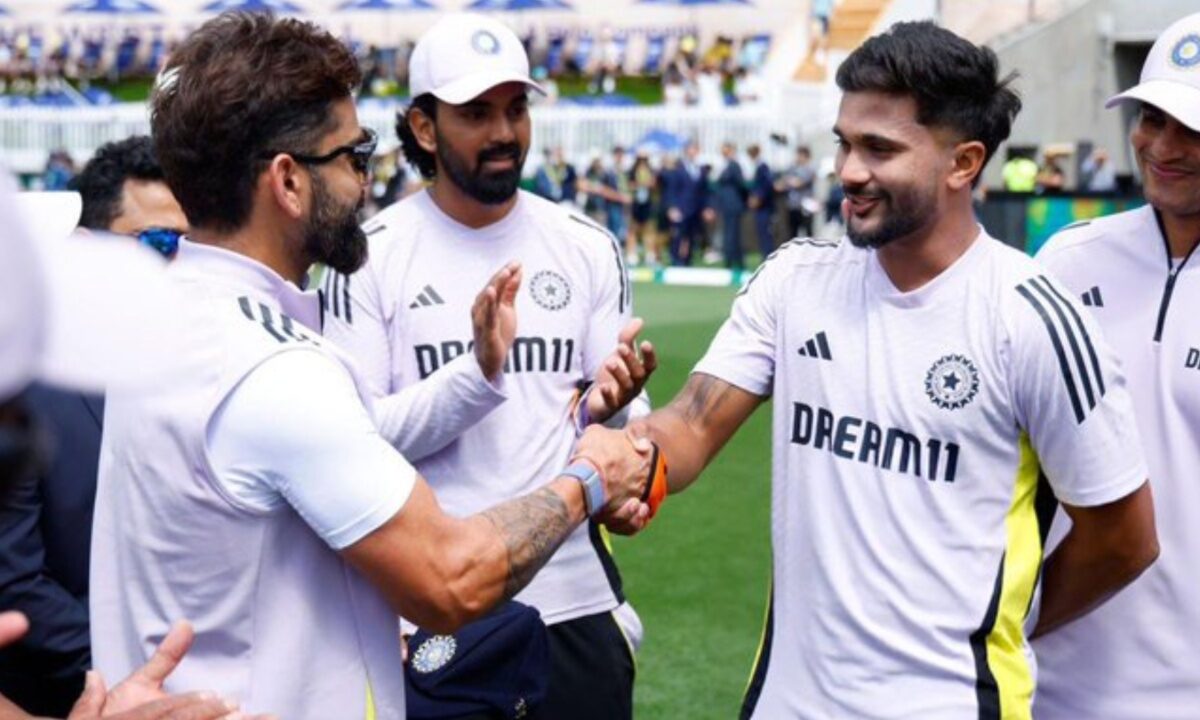 Virat Kohli, Nitish Reddy, Shubman Gill and KL Rahul.