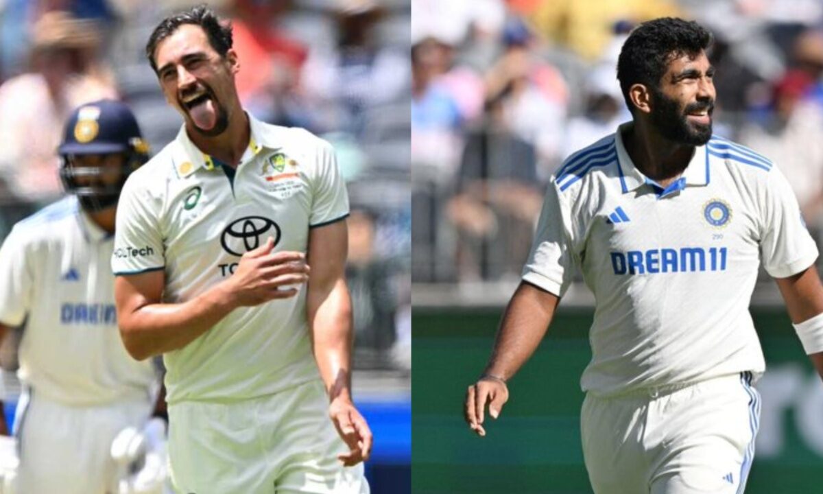 Mitchell Starc and Jasprit Bumrah.