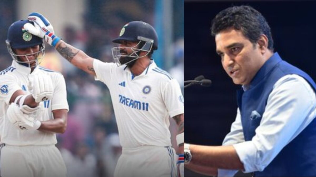 Virat Kohli, Yashasvi Jaiswal and Sanjay Manjrekar.