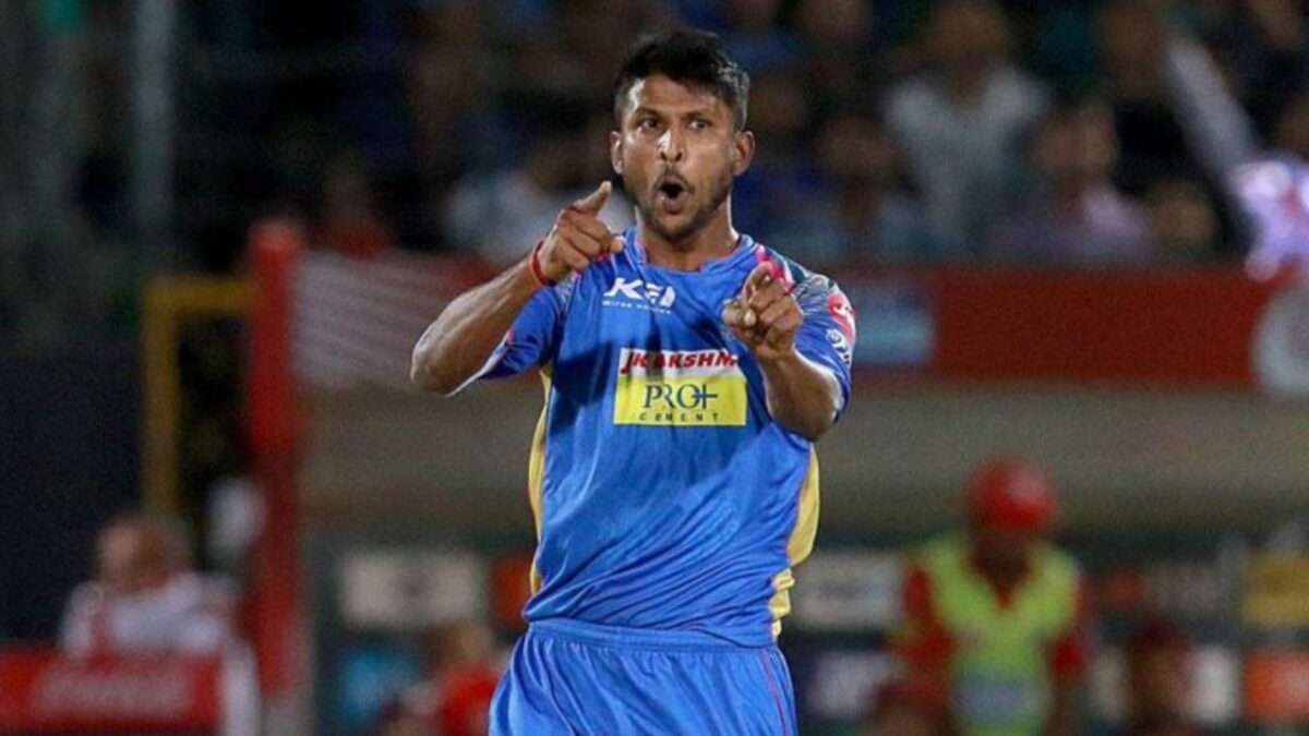 Krishnappa Gowtham played for Punjab Kings in 2020 IPL.