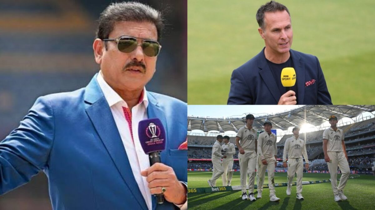 Ravi Shastri, Michael Vaughan and Australia.