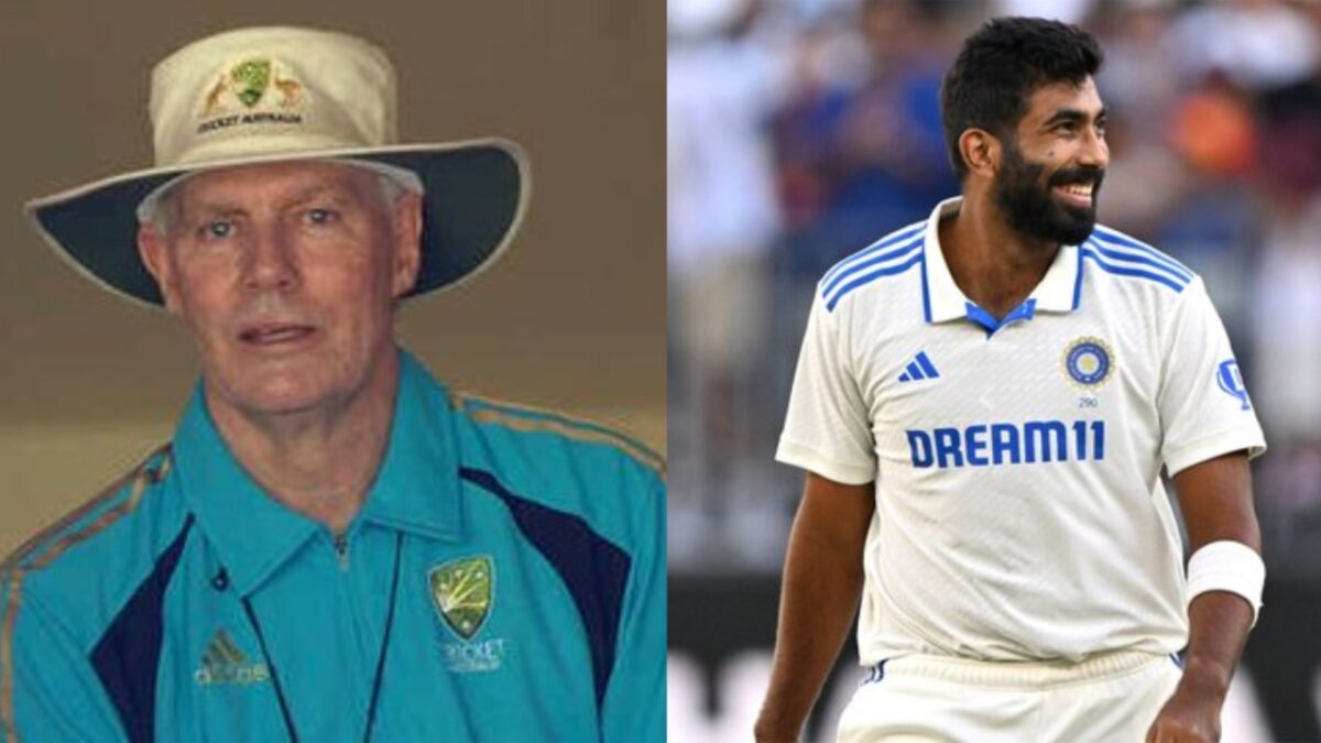 Greg Chappell and Jasprit Bumrah.