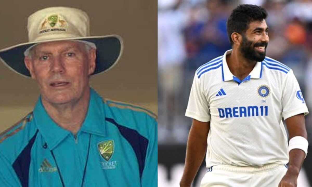 Greg Chappell and Jasprit Bumrah.
